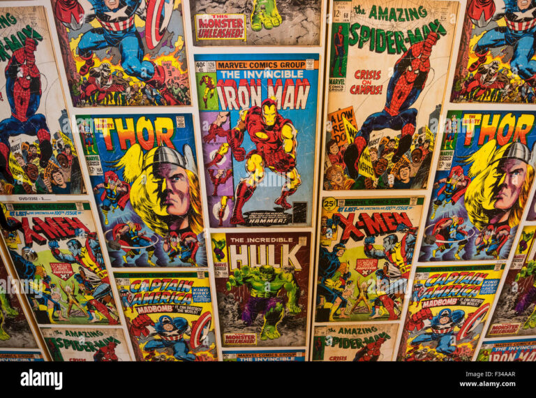 display-di-sfondo-creato-da-copertine-di-marvel-comics-dotate-di-fumetti-marvel-super-eroi-f34aar